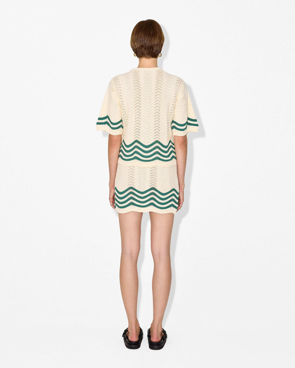 ECRU/GREEN